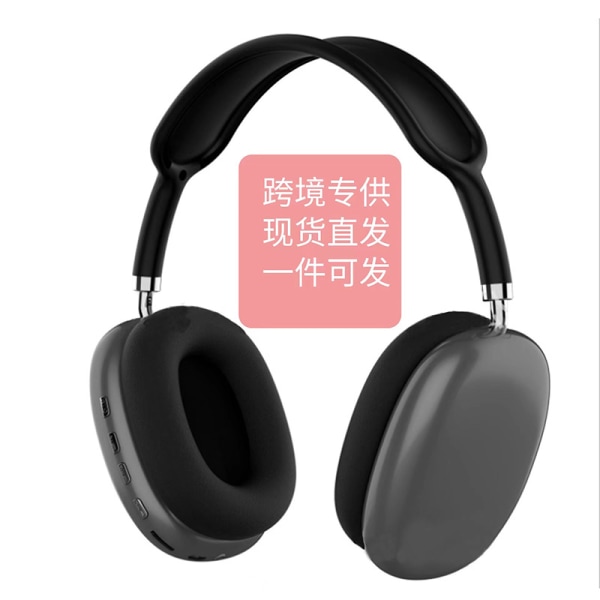 Trådlöst Bluetooth headset hopfällbart sportheadset tung bas mobiltelefon datorspel brusreducering musik hörlurar