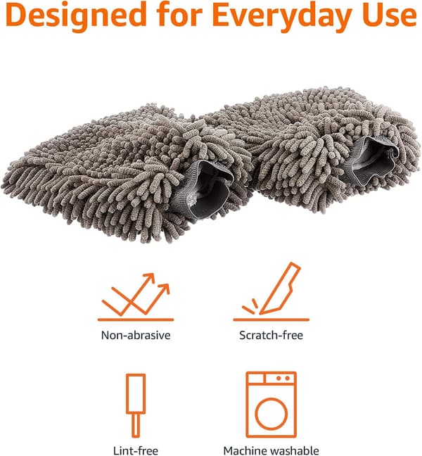Deluxe Mikrofiber Bilvask Vante (2 Pak)