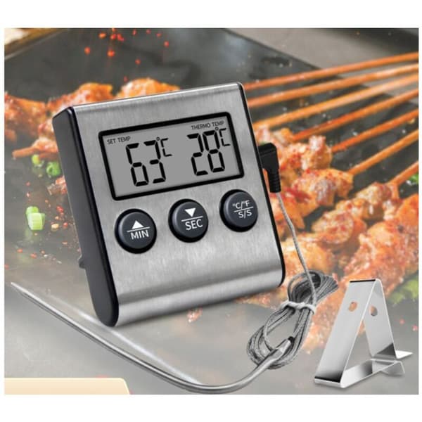 BBQ-box temporiseringsgaffel sockertermometer sond