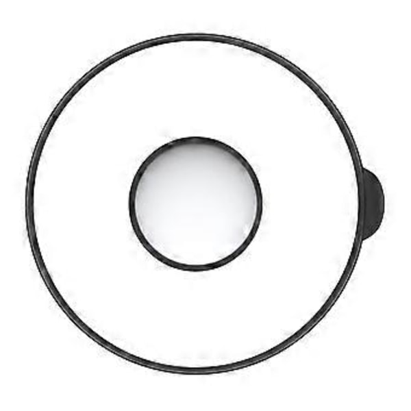 AirTag-pidikekotelo liimatarrakiinnityksellä TPU+PC Suojakotelo - Musta Black