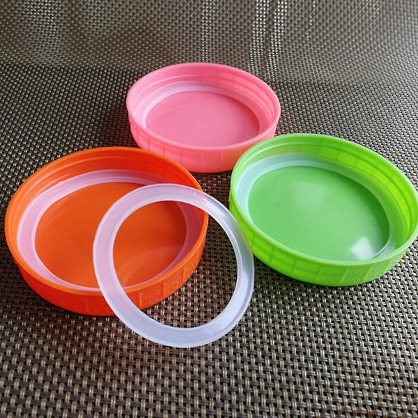 20 stk. udskiftning silikone tætninger udskiftning gummi krukke tætninger lufttætte silikone pakning tætningeringe（70MM）