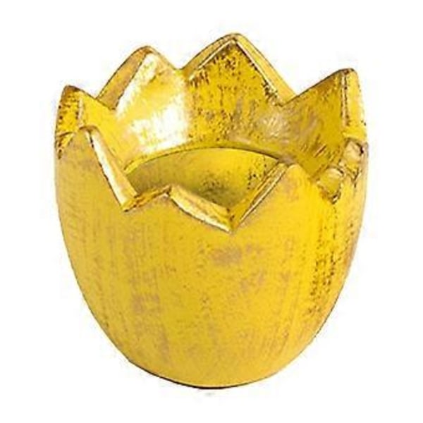 Tealight Ljusstake Ljusstakar Staty för Skrivbord Påsk (Äggskal) Eggshell