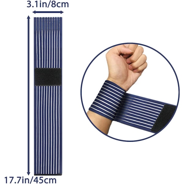 4 st handledsskydd elastiskt handledsskydd andningsbart handledsband justerbart
