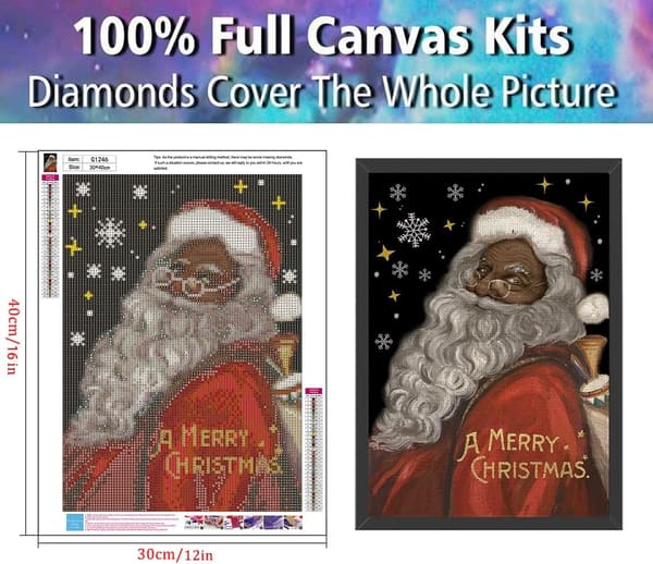 Jule Diamant Maleri Kits til Voksne, Diamant Kunst til Voksne