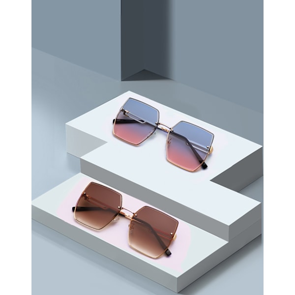 UV400 Anti-Glare Solskydd för Glasögon - Överglasögon för M