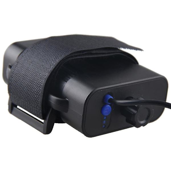 8.4v batteripakke 26650 batteriboks, Usb/8.4vdc dobbelt interface vandtæt batteriboksblå