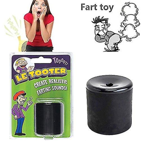 Pooter Fart Machine Legetøj Gummi Lav Farting Naturlig Lyd Bedste Nyhed Gag Gaver Joke Legetøj Hold Til Praksis Sort