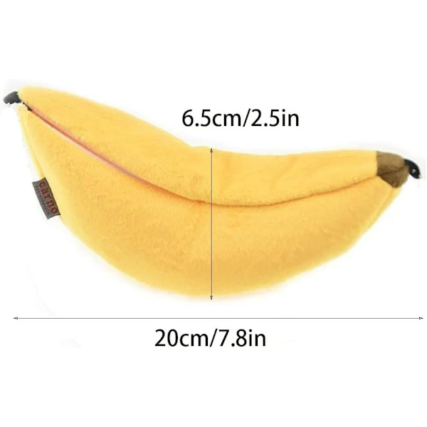 Bananformad Hamsterbädd Hamsterhus Hamster Hamsterhus Varm Bur