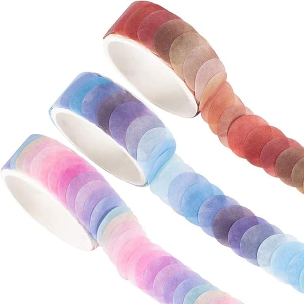 Tejp Dekorativ Pappersmaskeringstejp för Scrapbooking DIY