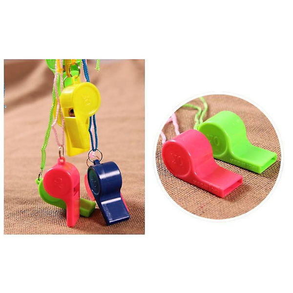 24 kpl Muoviset Vihurikaulakorut Neon Vihurikaulakorut