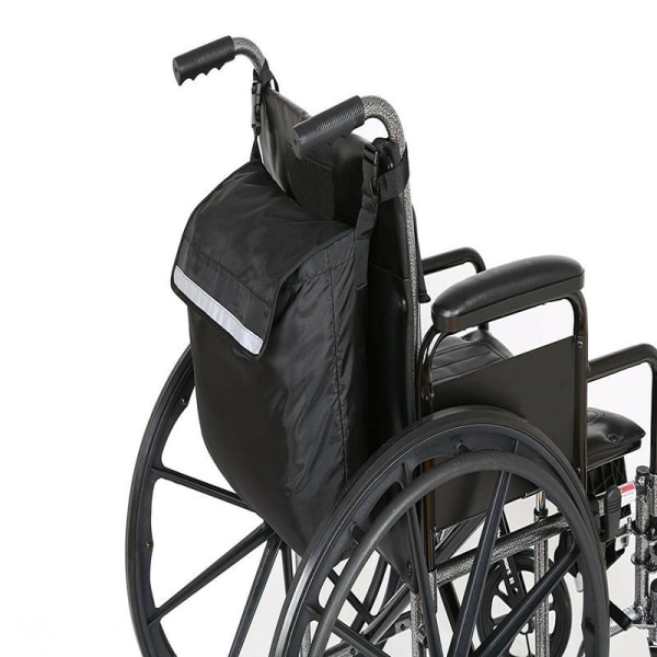 Storage bag wheelchair storage bag waterproof oxford large black