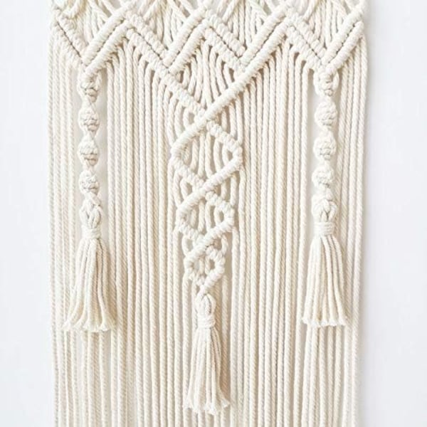 Bohemisk Macrame Väggbonad Vävda för Heminredning