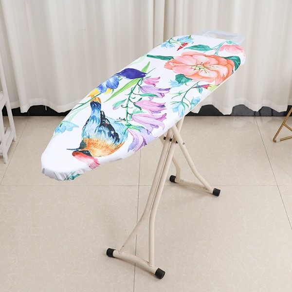 Strykjärnsbrädesöverdrag, 140*50cm, komplett set, bomull, tropisk Le