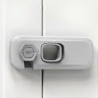 4-pack Barnsäkra Skåplås, Säkra Lådspärrar för Småbarnssäkerhet, Enkel Installation Hemskydd