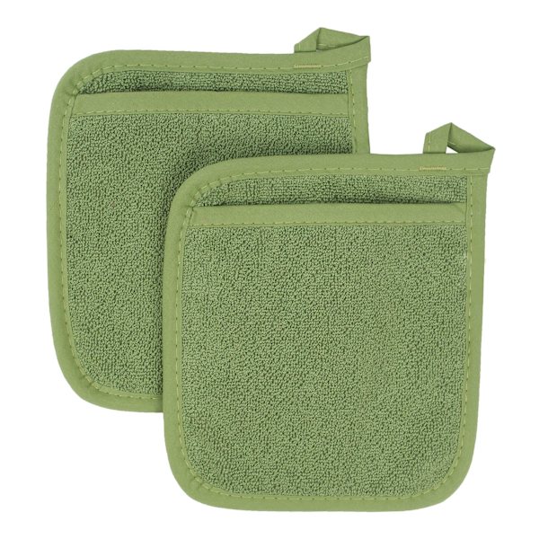 2PCS Mikrovågsugnshandske isoleringsplatta 2-i-1