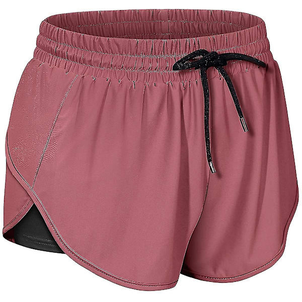 Shorts Womens Sport Hotpants Med Lommer Strikk (XXL)