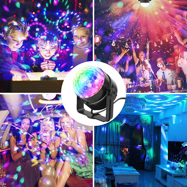 Festeffektlys Scenelampe Discobelysning Prosjektor Spot-effekt Scene