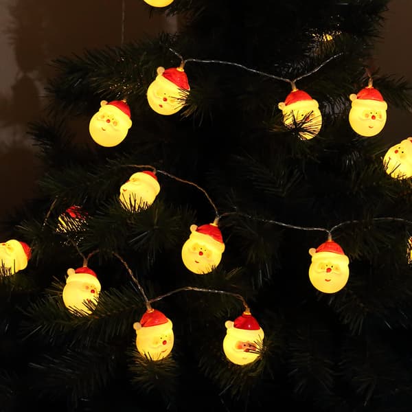 Jultomte ljusslinga jul LED ljusslinga