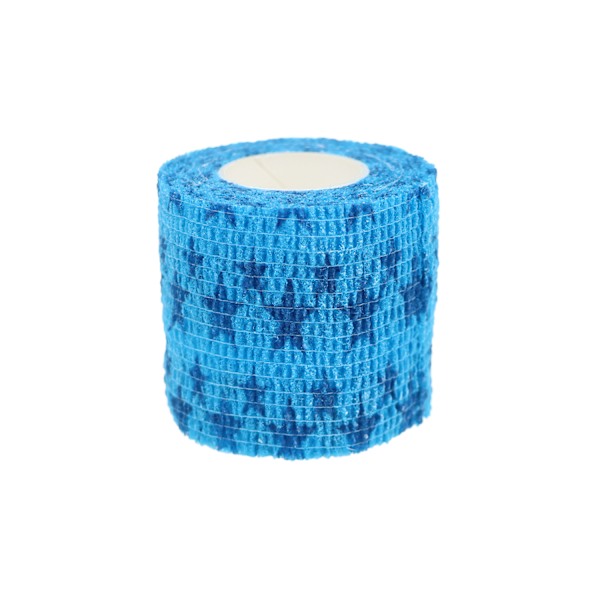 6-delad självhäftande elastisk bandage av non-woven 7,5 cm * 4,5 m viktlyftning