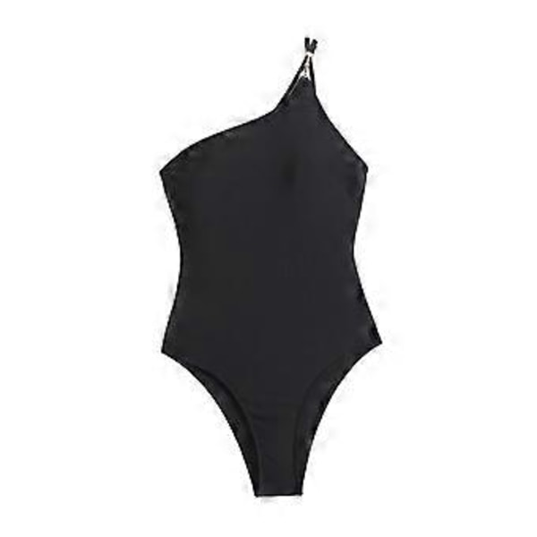 Dam Baddräkt Andningsbar Monokini Rygglös för Simbassäng Sommar SPA (M) M