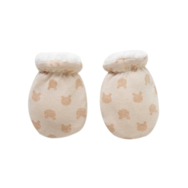 3 par varme bomulls-babyluffer Vinterluffer for gutter G