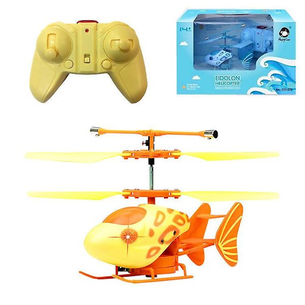 2.4g Oändlig Rc Helikopter - Fast Höjd - Lämplig För Nybörjare - Gul