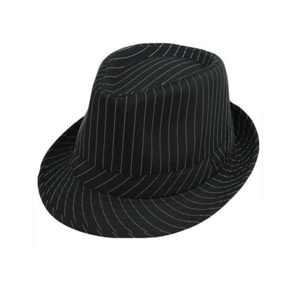 Mode chapeau haut de forme homme anglais gentleman chapeaux femmes  printemps été day casual rayures jazz chapeaux homme et femme pass 8c4f |  Fyndiq