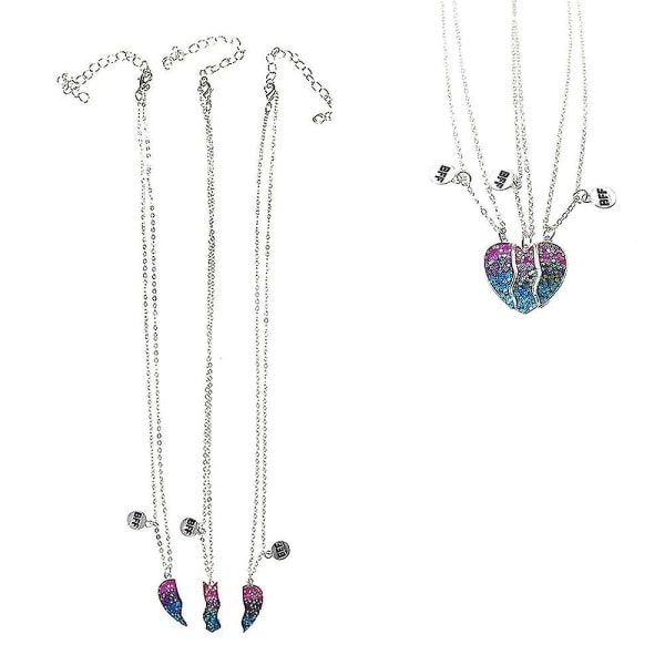 1 Set / 3 st Smycken Halsband och Armband Set för Flickor Små Barn
