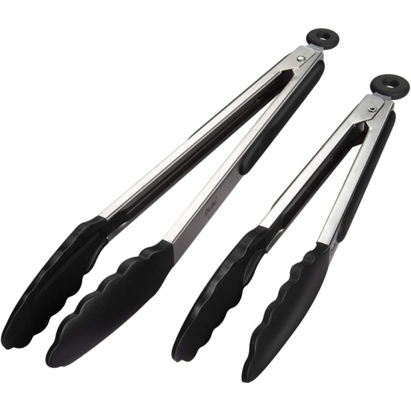 Professional Kitchen Tongs, Barbecue Tongs Made of Stainless Stee