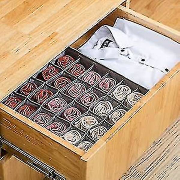 24 rum opbevaringsrum til undertøj, sammenklappelig skab opbevaringspose opbevaringsboks