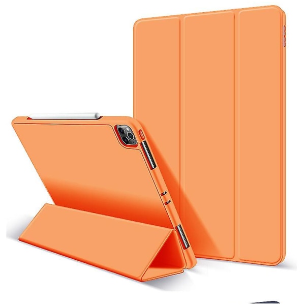 Skyddande fodral för iPad Pro 12,9 tum med pennhållare (ORANGE)