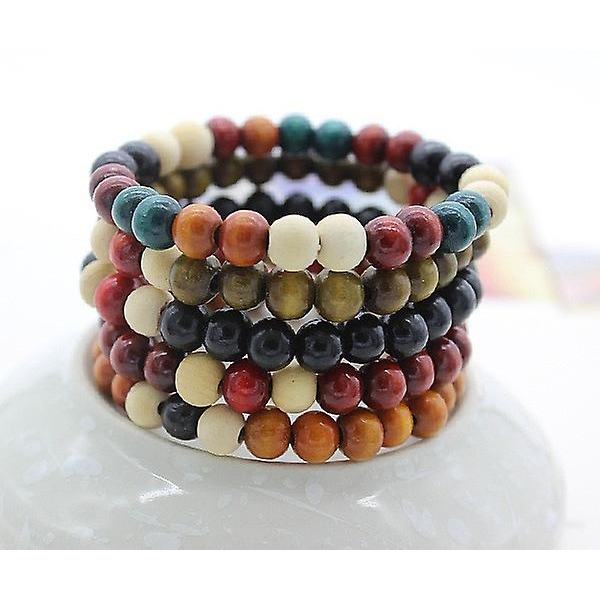 5 stk. treperle armbånd bangle for menn og kvinner elastisk gave