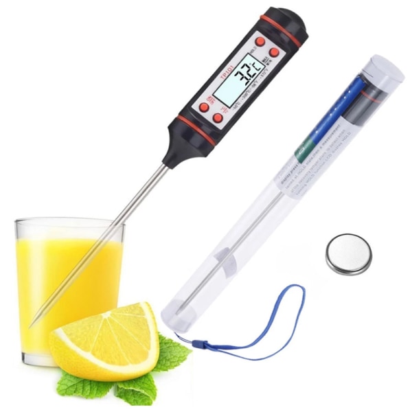Nourriture nourriture stylo thermomètre sonde électronique affichage numérique liquide barbecue huile de cuisson thermomètre