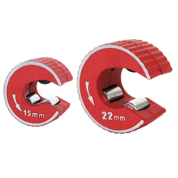 2 kpl 15 mm ja 22 mm kuparileikkuri Mini Auto Pipe Slice Sinkkiseos Putkileikkuri Kupari- ja alumiiniputkien leikkaamiseen