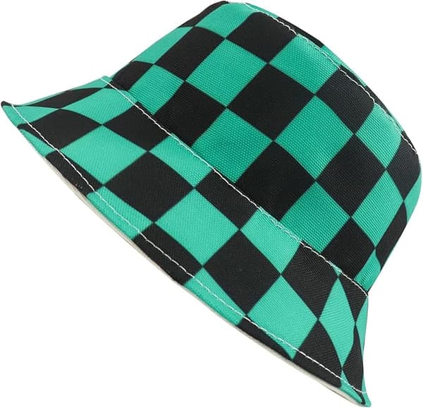 3D-hatt Kontrasttryck Bucket Hat Basin Hat Barn Solskydd Hatt
