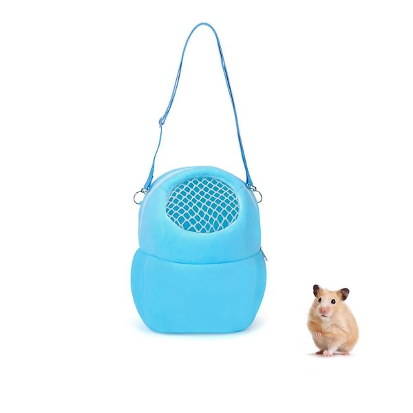 Pet Carrier Bag, Portable Outgoing Travel Handbags With Nylon Straps Small Pet Pouch For Hamster Rat Hedgehog（L）