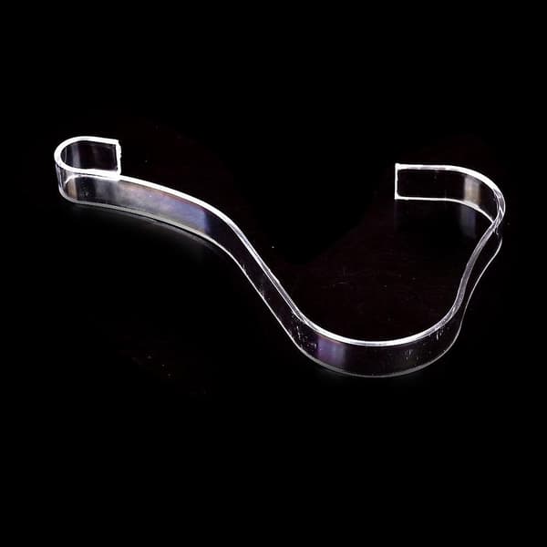 4 stk./parti Kvinde Mode Klar Elastisk Plast Kvinde Sandaler Show Holder Sko Display Stativ Stativ