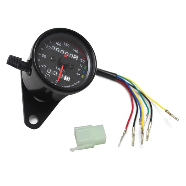 Motorcykel Speedometer Gauge 1pc Universal Motorcykel Odometer