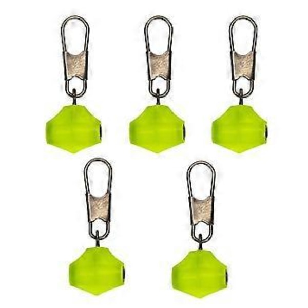 5x höghållfast sänkesglidare, surfingspöhållare motvikt sänkeskoppling, fiskebalja roterande snabbkrok fiskeutrustning (2.7cmx1cmx0.5cm) 2.7cmx1cmx0.5cm