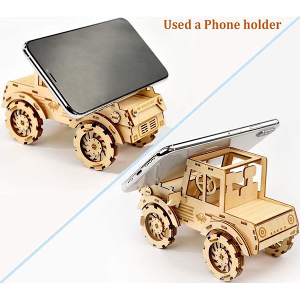 3D-träpussel för vuxna Bilmodellpussel Lasercut Montera pussel Leksaker Modellset Pedagogiska leksaker Present
