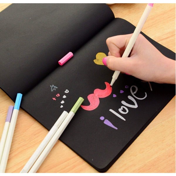 10 farver maling penne til scrapbooking, DIY fotoalbum, kort Maki