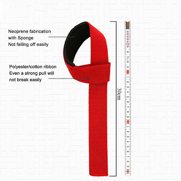 Painonnostohihnat, neopreenilla pehmustetut rannetuet, harjoittelukäden tankoremmit