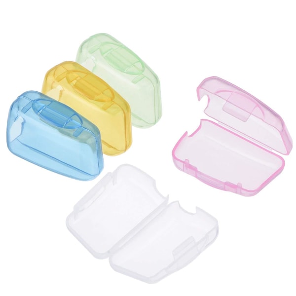 10 Pieces Portable Toothbrush Head Holder Covers Toothbrush Protective Case Toothbrush Head Protector Cap