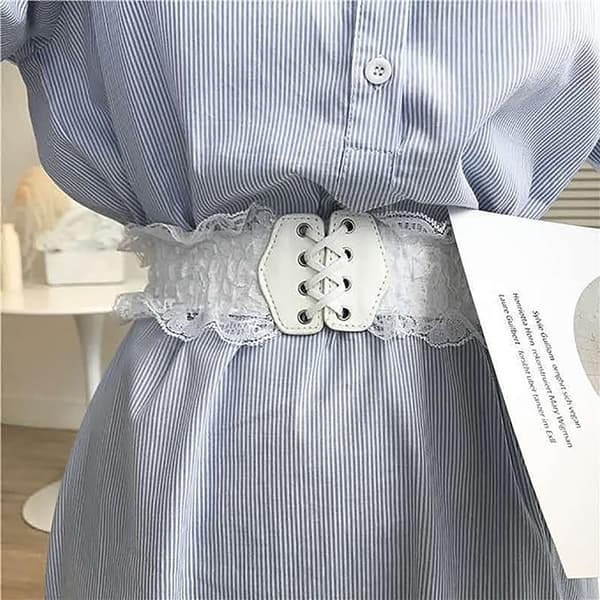 Slankemiddel Høj Talje Elastisk Halloween Korsetbælte til Kvinder (1 stk.)