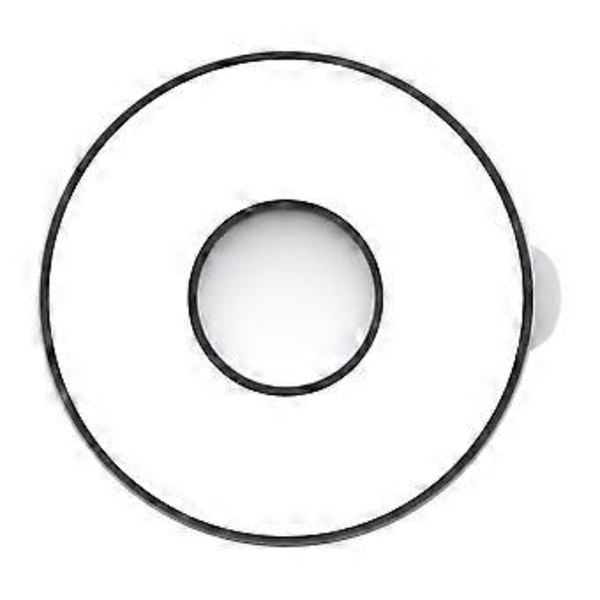 AirTag-pidikekotelo liimatarra TPU+PC Suojaava Tracker Finder -suojus - Valkoinen White
