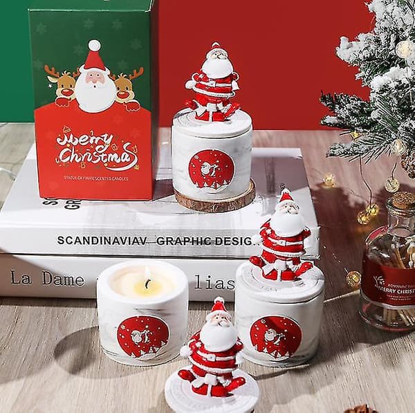 Juleduftende Lys til Kvinder, Aromaterapi Lys til Hjemmet