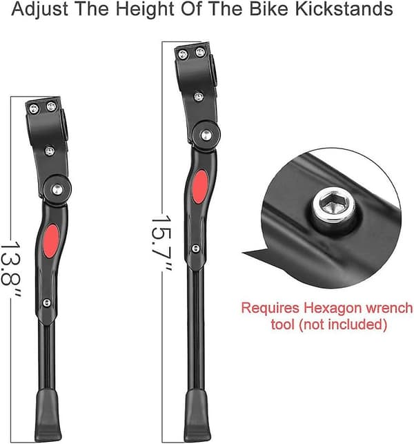 Cykelstativ, Sidefod, Cykelstativ, Universal Cykelstativ w