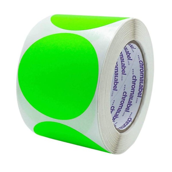 500pcs Label 2 Inch Round Removable Color-code Dot Stickers