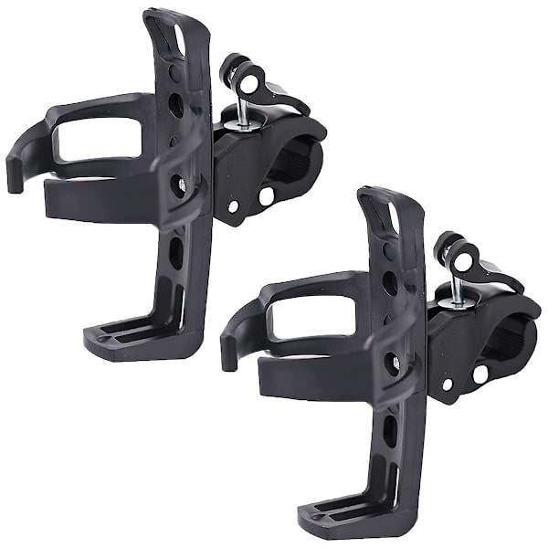 2 stk sykkelvannflaskeholder, justerbar vannflaskeholder, 360 graders plast sykkelkoppholder for terrengsykler baby