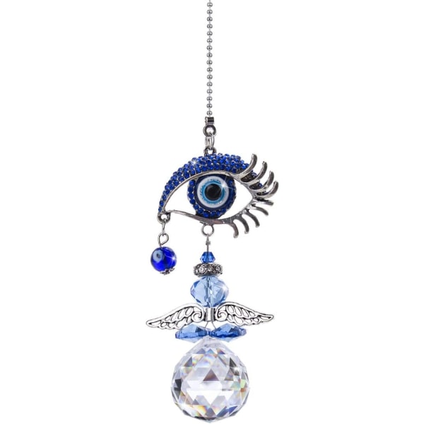 31.8cm Crystal Angel Hanging Pendant Evil Eye Protection and Good